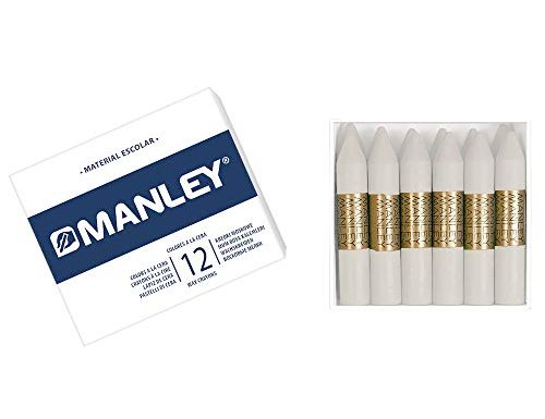 Lapis de cera manley 12 unidades branco ( Imagem 3 de 4 ) - Preview