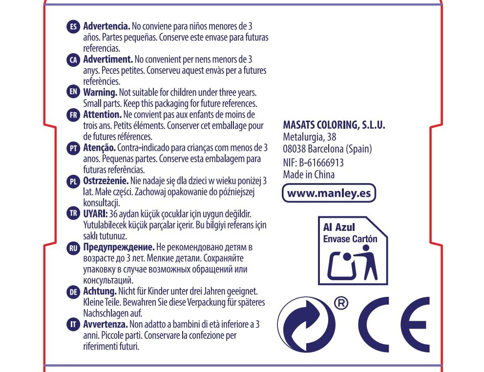 Lapis de cera manley 12 unidades branco ( Imagem 4 de 4 ) - Preview