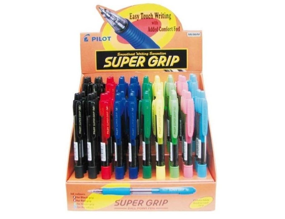 Esferografica pilot super grip expositor 60 unidades ( Imagem 4 de 5 ) - Preview