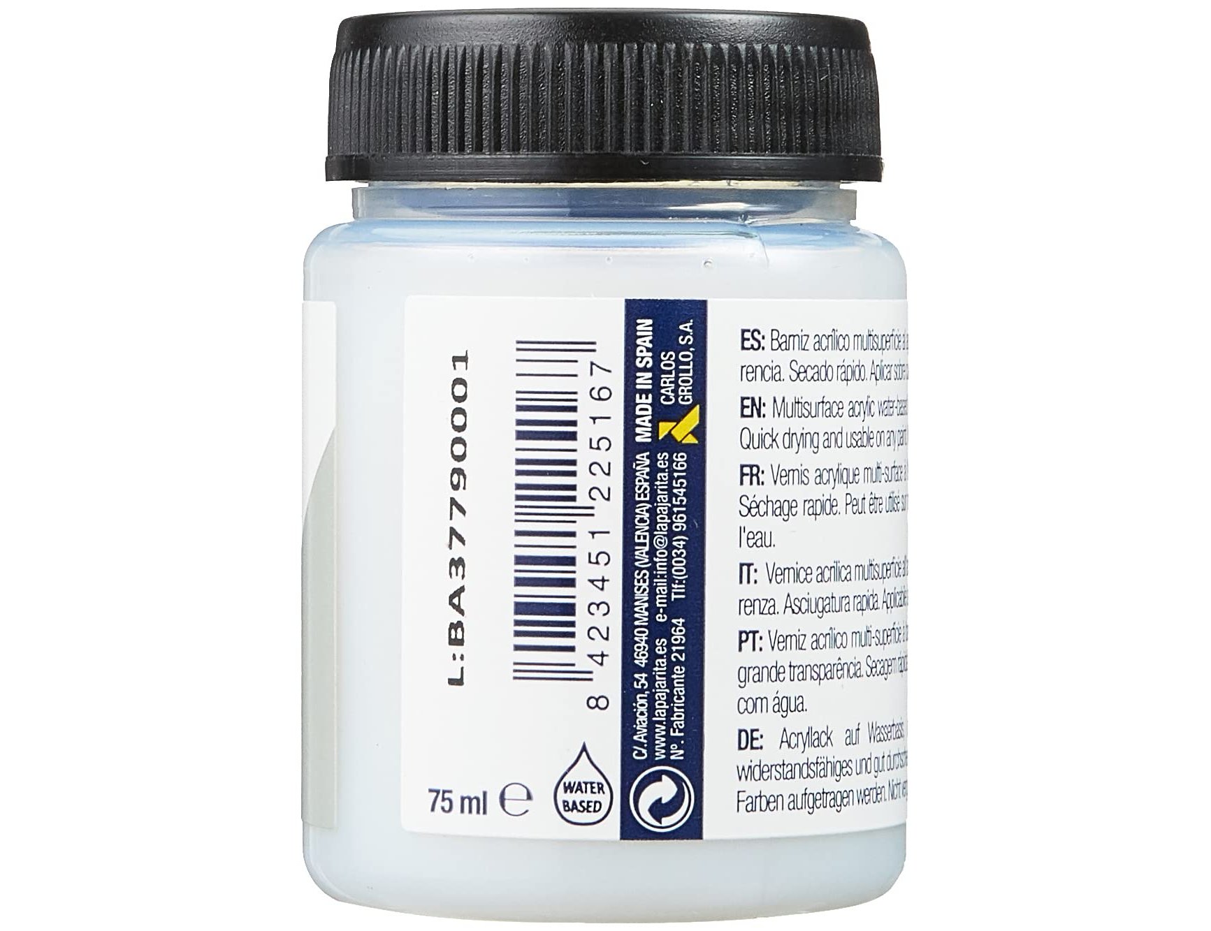 Verniz la pajarita acabamento brilhante 75 ml ( Imagem 4 de 5 ) - Preview