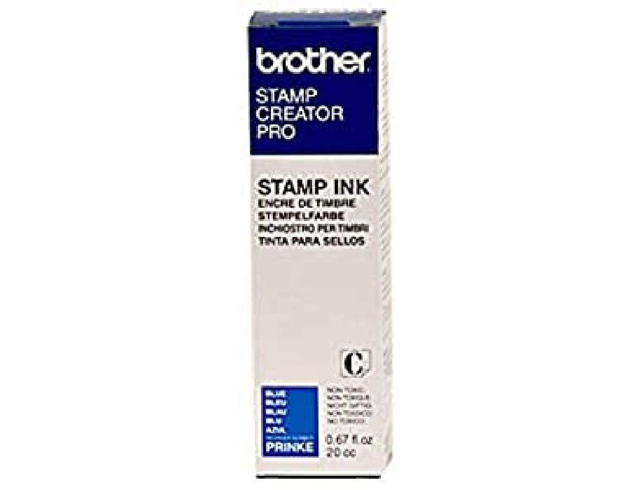 Recarga de tinta brother pr-ink-e cor azul para carimbos automaticos 20 cc ( Imagem 3 de 4 ) - Preview