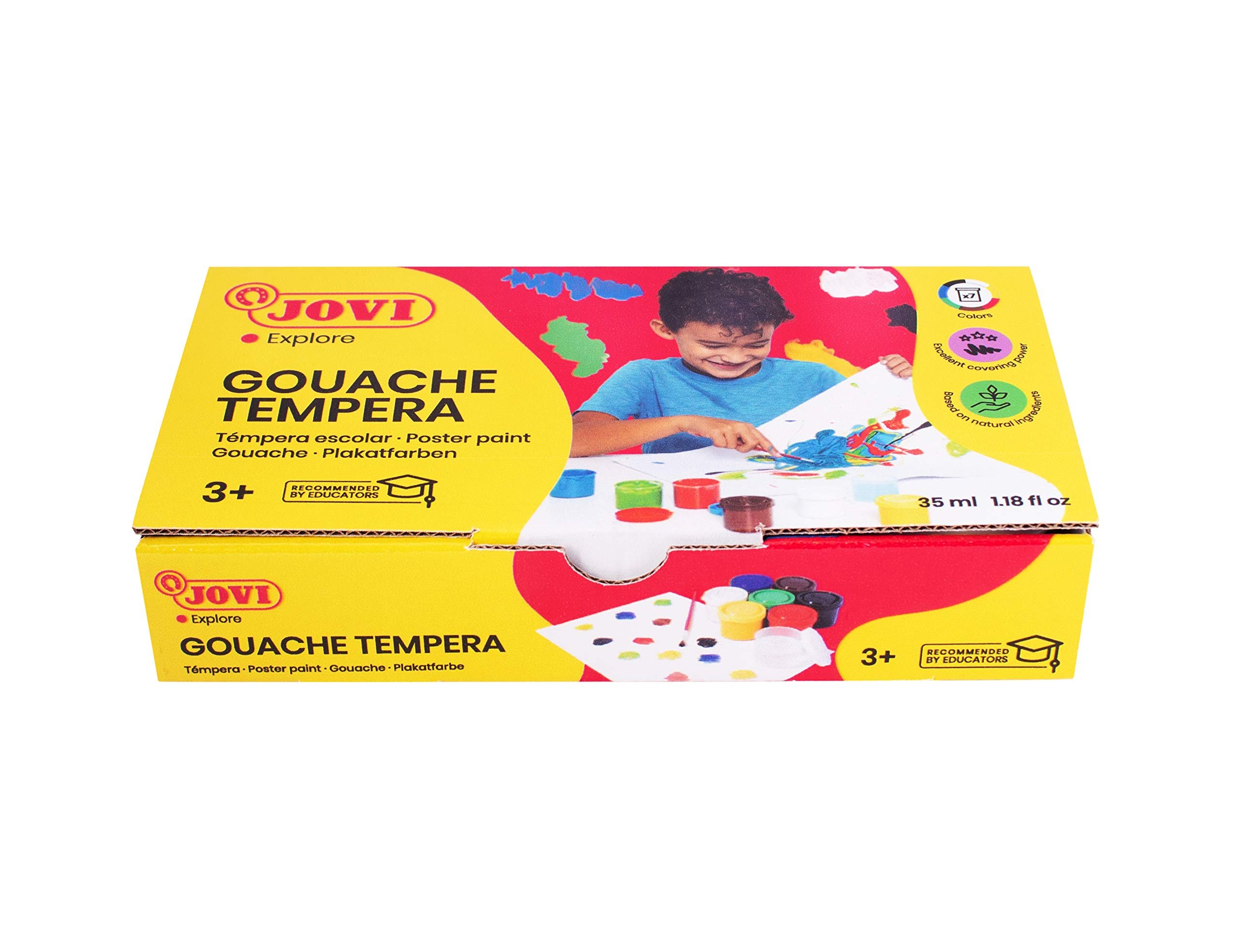 Guache Jovi 35ml 7 Cores Sortidas ( Imagem 4 de 9 ) - Preview