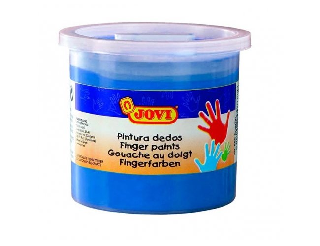 Estojo jovi pintura a dedos 125 ml azul opaco ( Imagem 3 de 4 ) - Preview