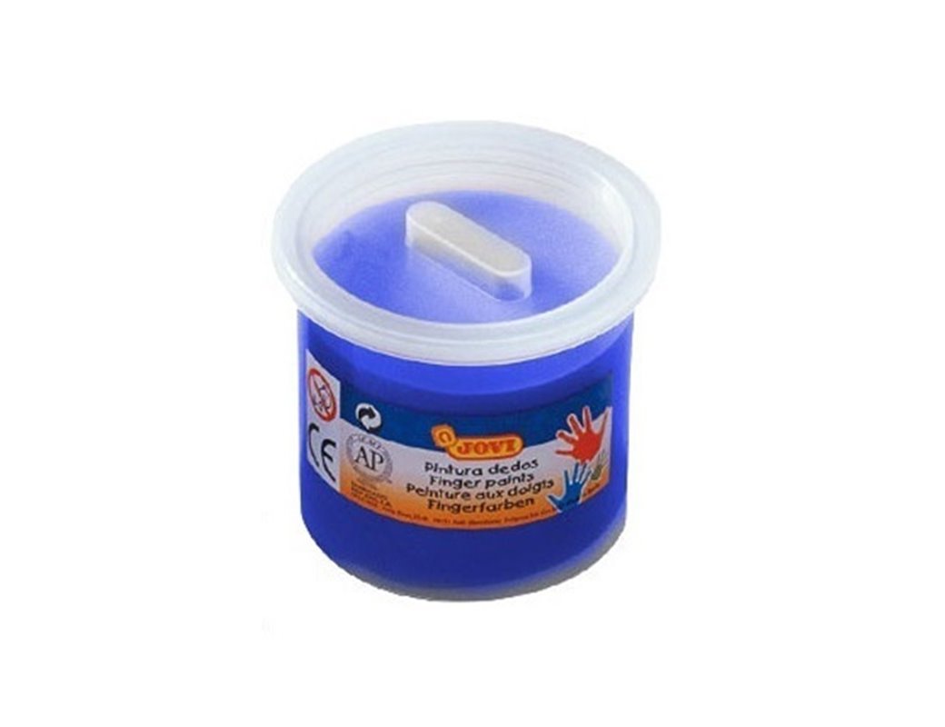 Estojo jovi pintura a dedos 125 ml azul opaco ( Imagem 4 de 4 ) - Preview