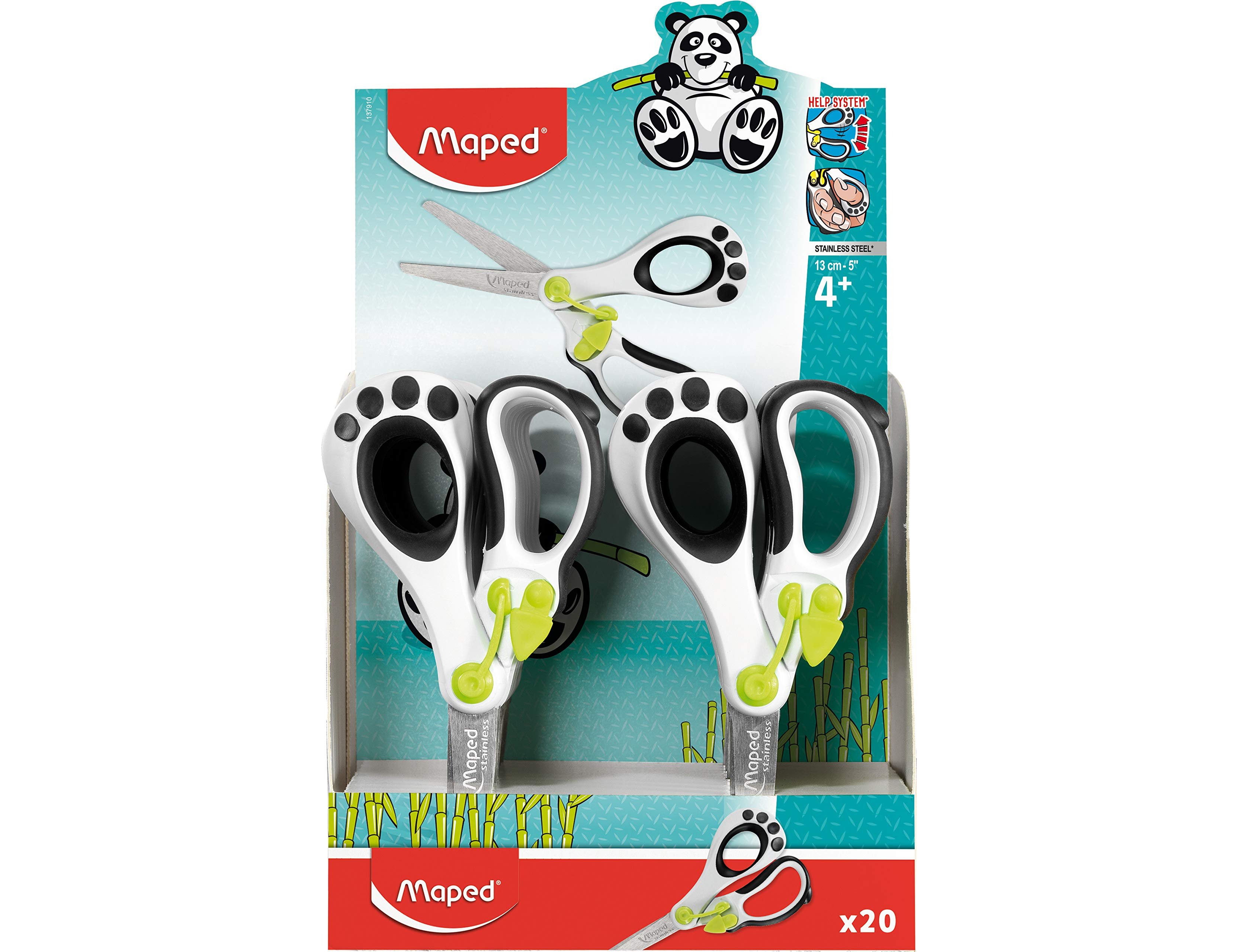 Tesoura escolar magic up koope da maped, 130 mm (20 unidades) ( Imagem 3 de 6 ) - Preview