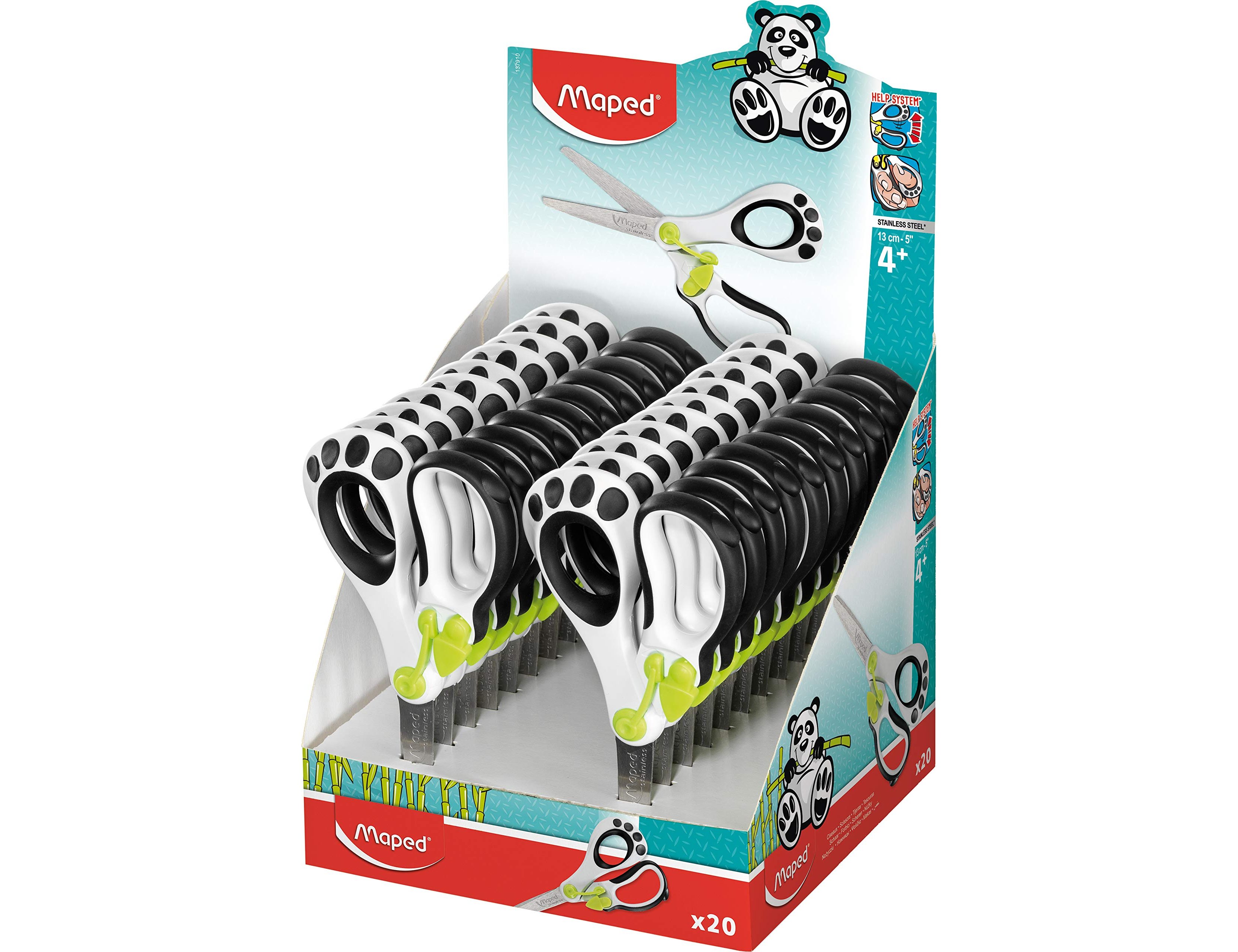 Tesoura escolar magic up koope da maped, 130 mm (20 unidades) ( Imagem 4 de 6 ) - Preview