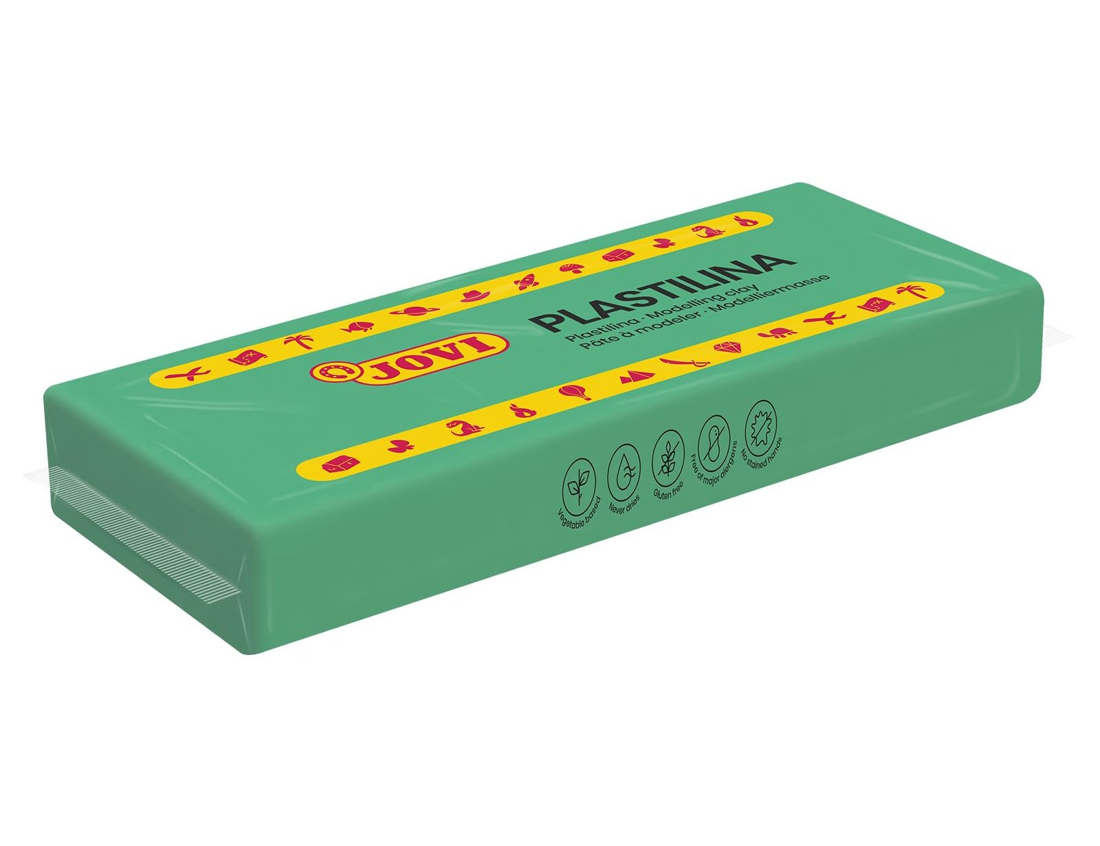 Jovi 71 modeling clay, 150g, light green. ( Imagem 5 de 7 ) - Preview