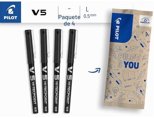 PILOT - RB V5 GRIP 0,5 PRETO - BXGPN-V5 ( Imagem 4 de 4 ) - Preview