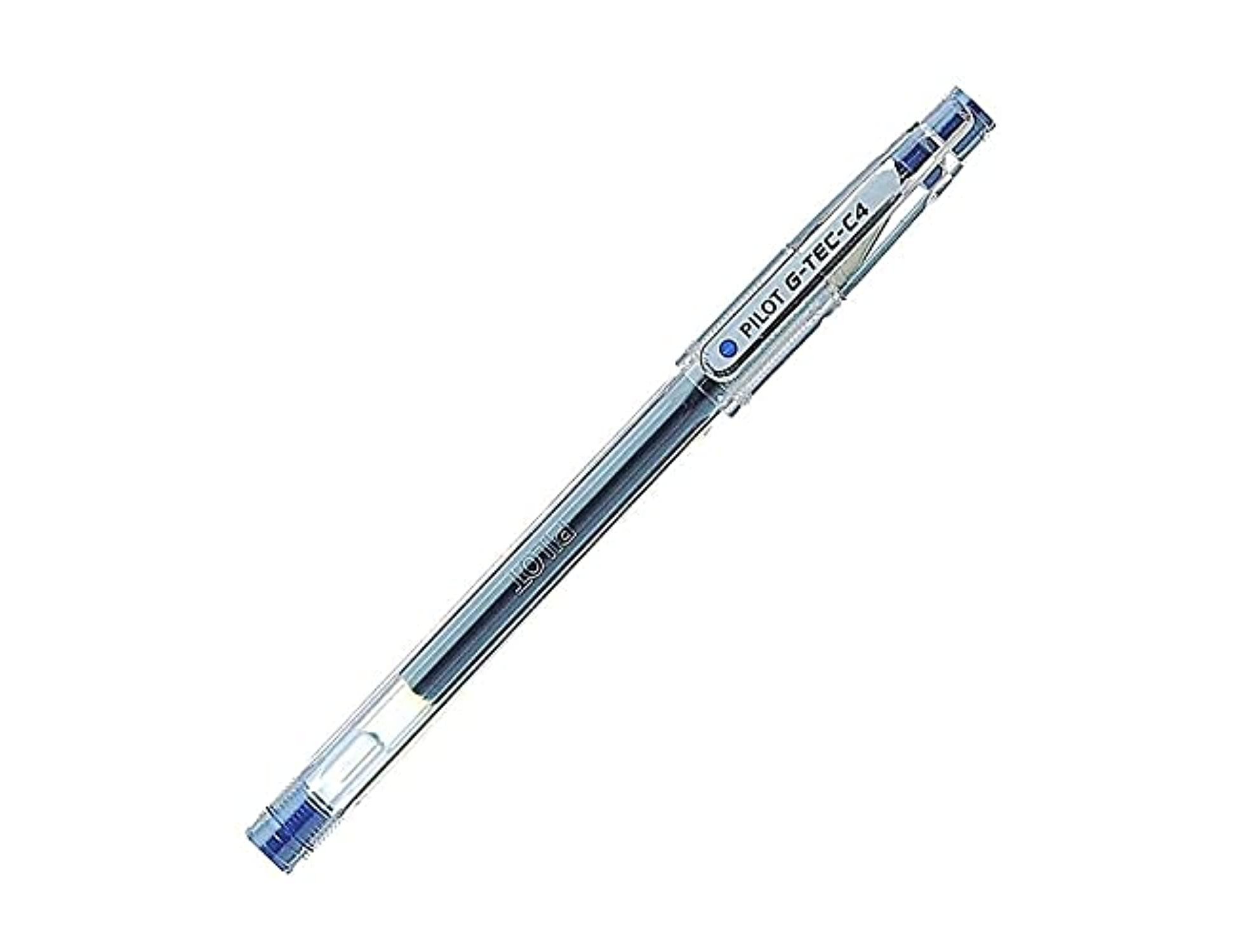 Esferográfica Pilot Ponta Fina G-Tec-C4 azul (12 unidades) ( Imagem 3 de 4 ) - Preview