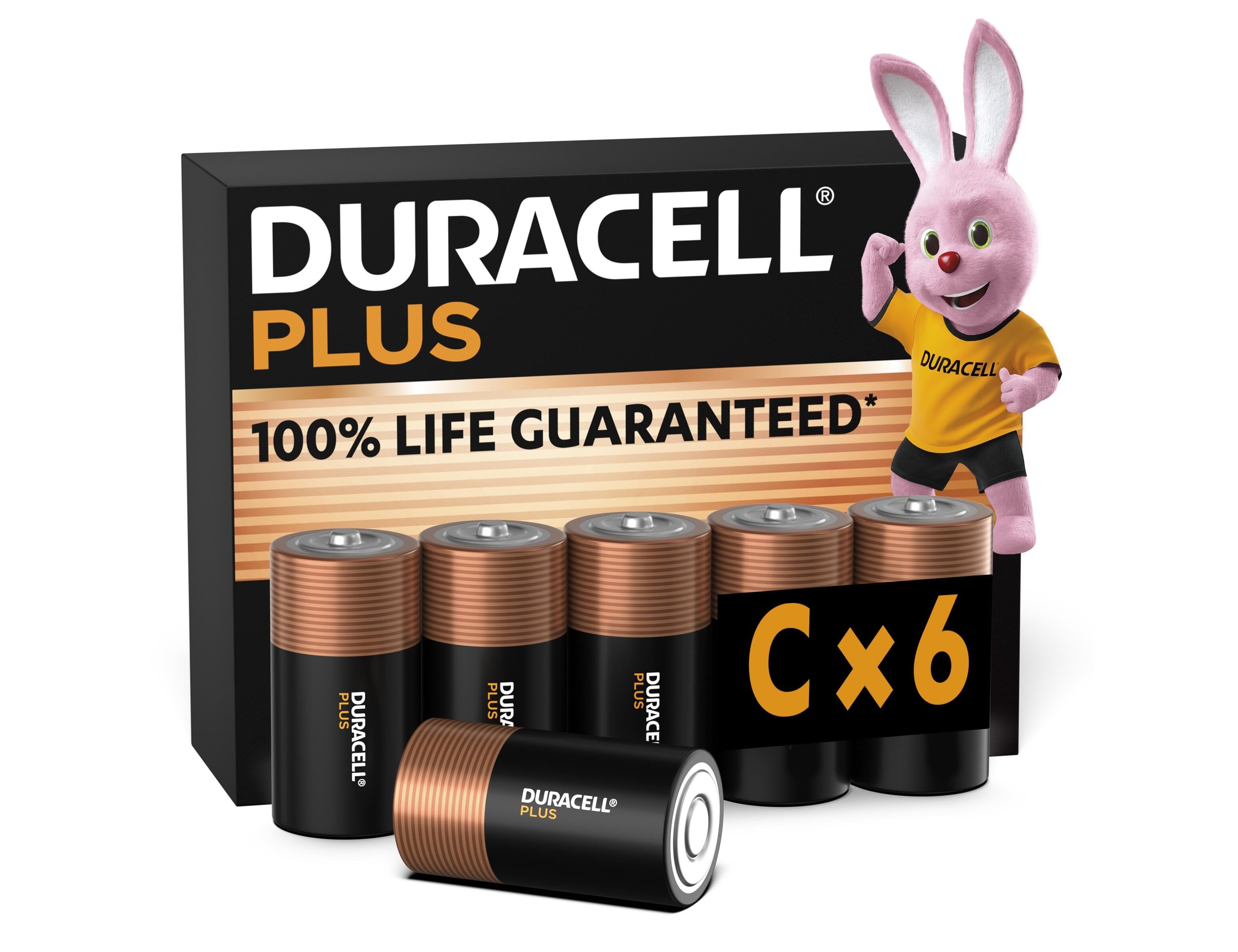 Pilha duracell alcalina c blister com 2 unidades ( Imagem 3 de 3 ) - Preview