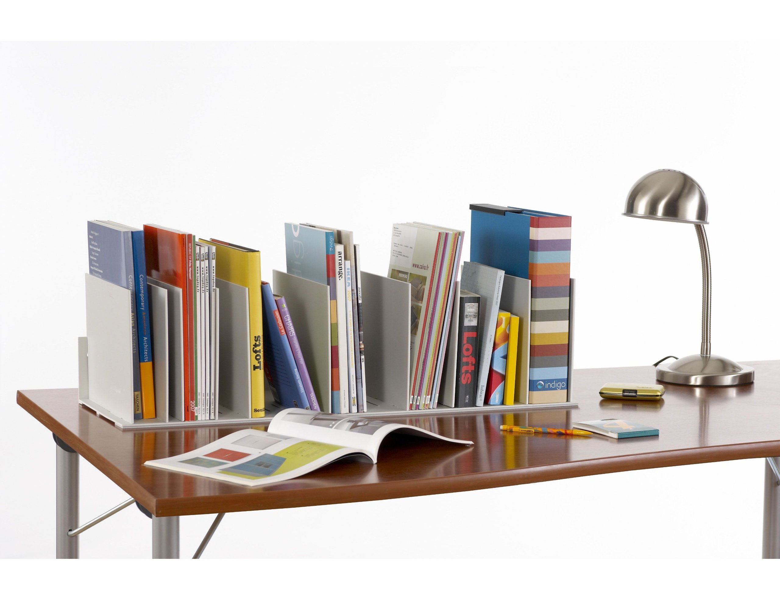 Organizador de armario paperflow cinza com 10 compartimentos ajustaveis 802 x 275 x 210 mm ( Imagem 5 de 5 ) - Preview