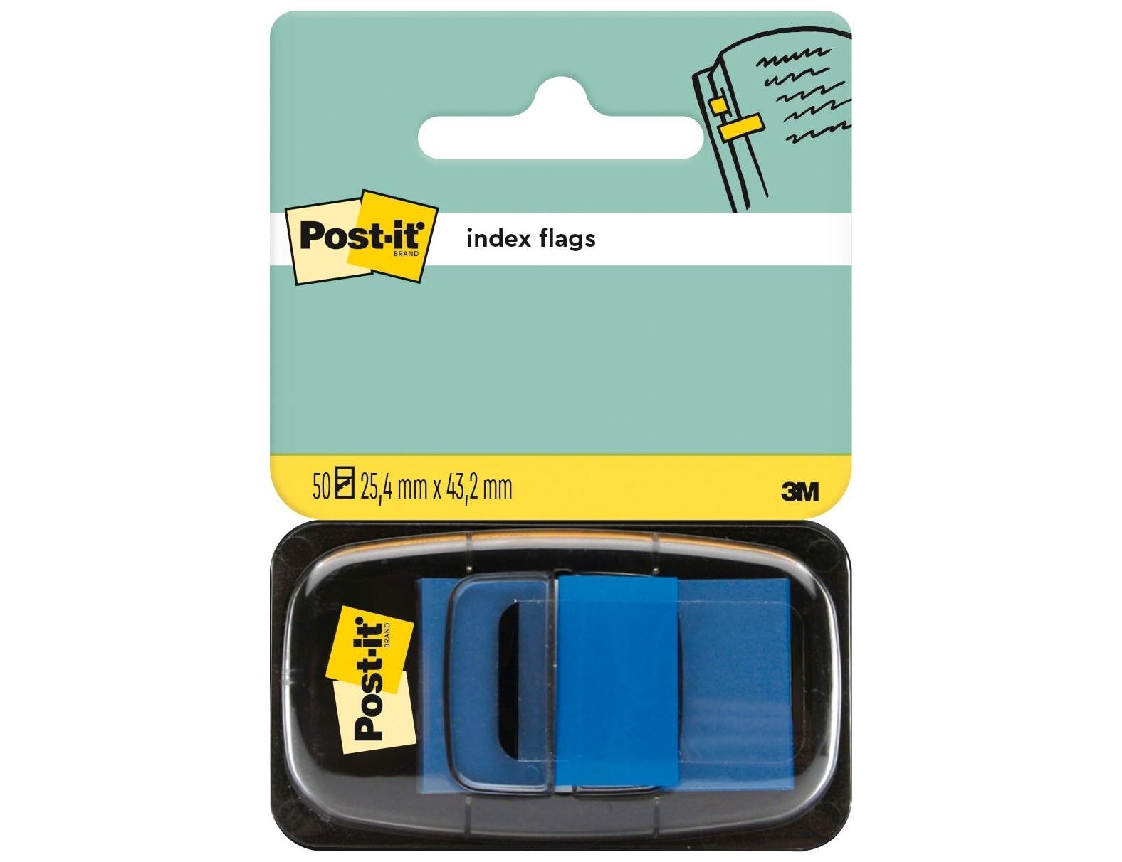 Post-It Scotch Index 680-2 Azul ( Imagem 3 de 11 ) - Preview