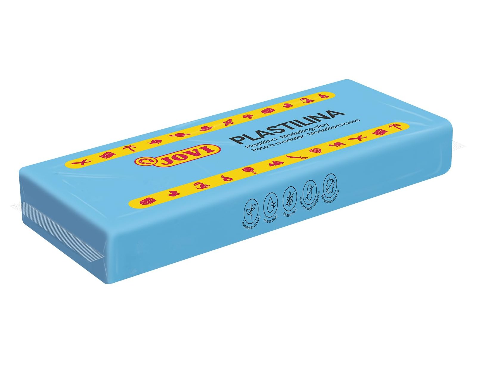 Plasticina Jovi 71 150 gr Azul Claro ( Imagem 5 de 6 ) - Preview