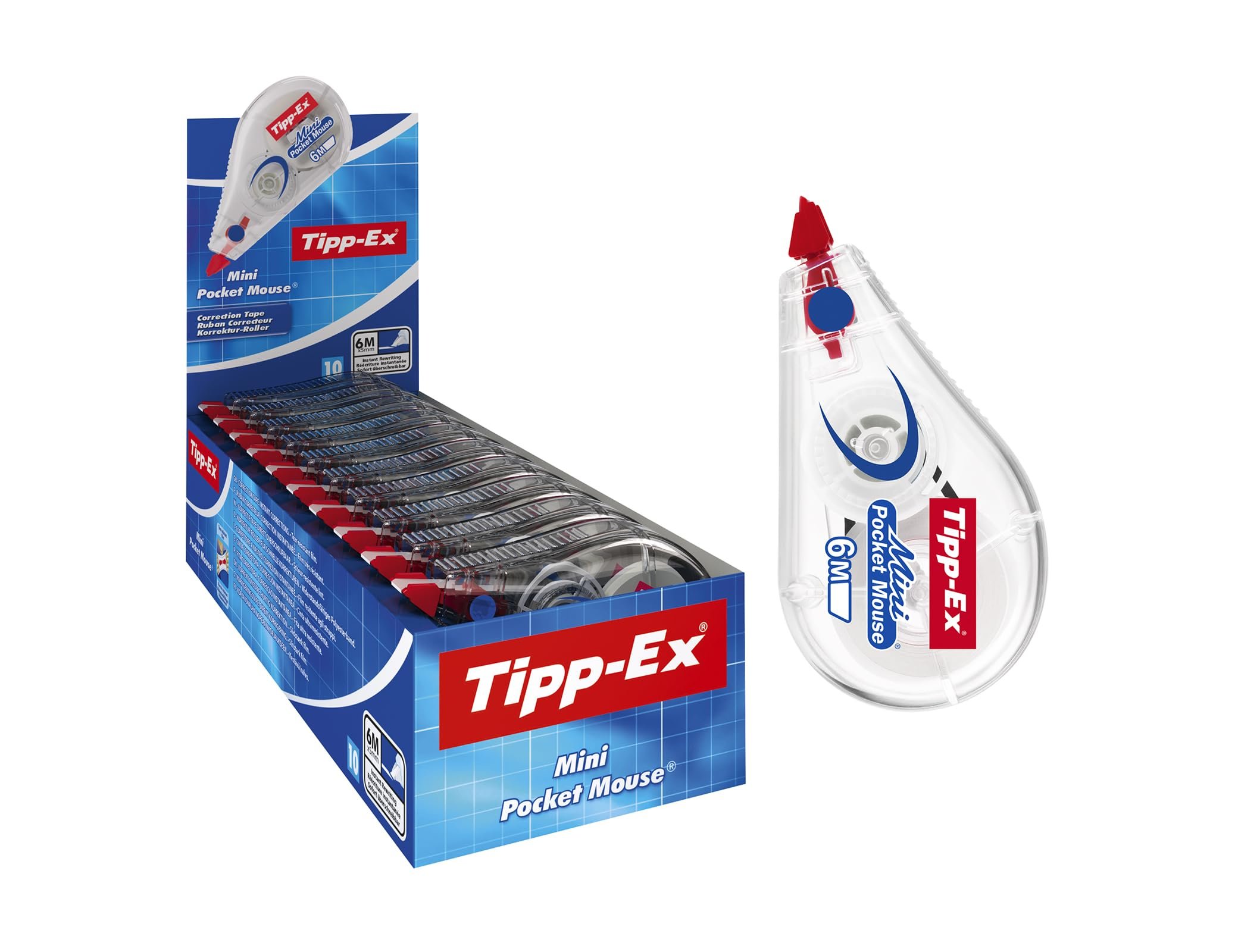 Corretor Tipp-ex Fita -Pocket Mouse 4,2 mm x 9 m ( Imagem 3 de 4 ) - Preview