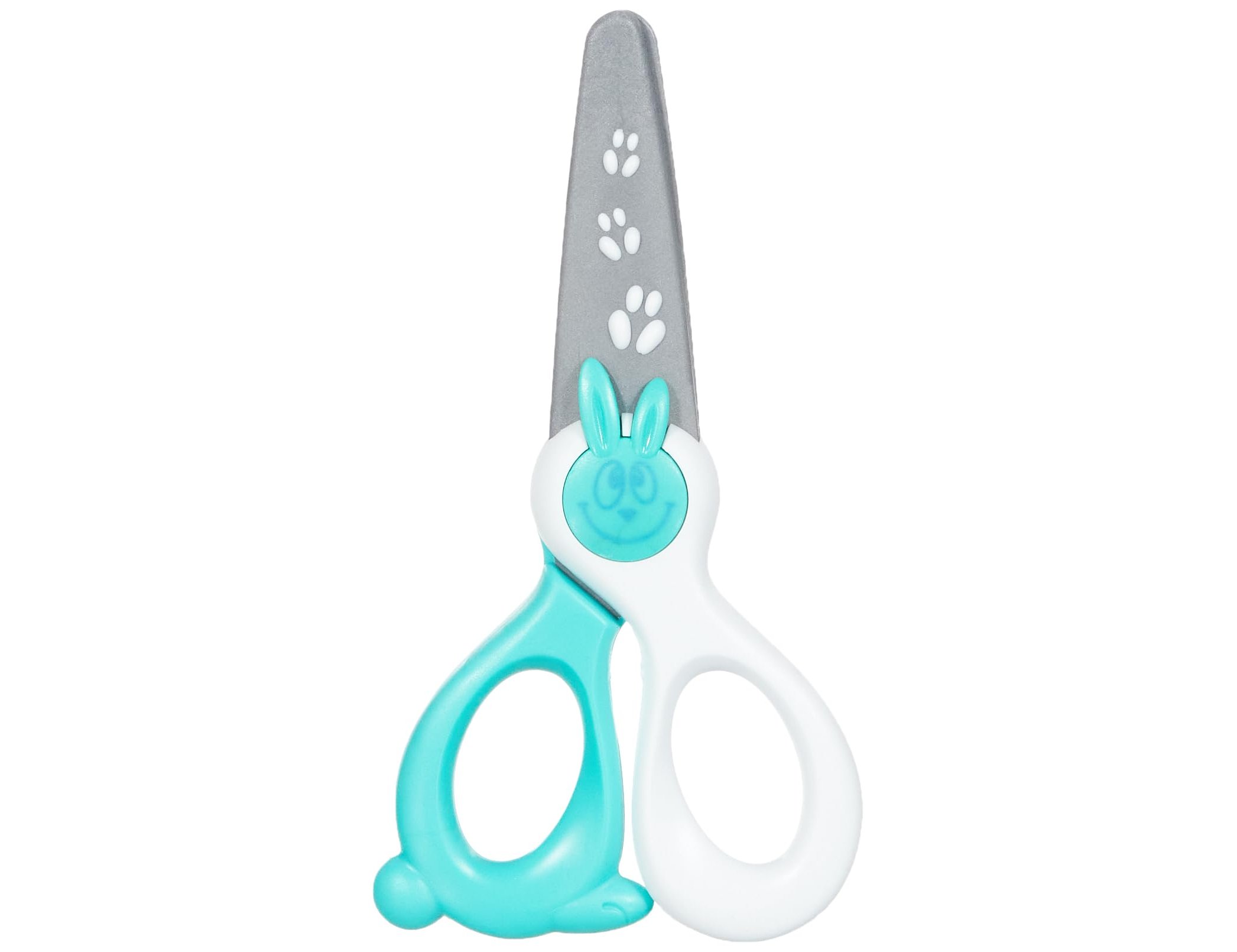 School Scissors Plastic Kidi-cut, Only Cuts Paper 120mm ( Imagem 3 de 5 ) - Preview