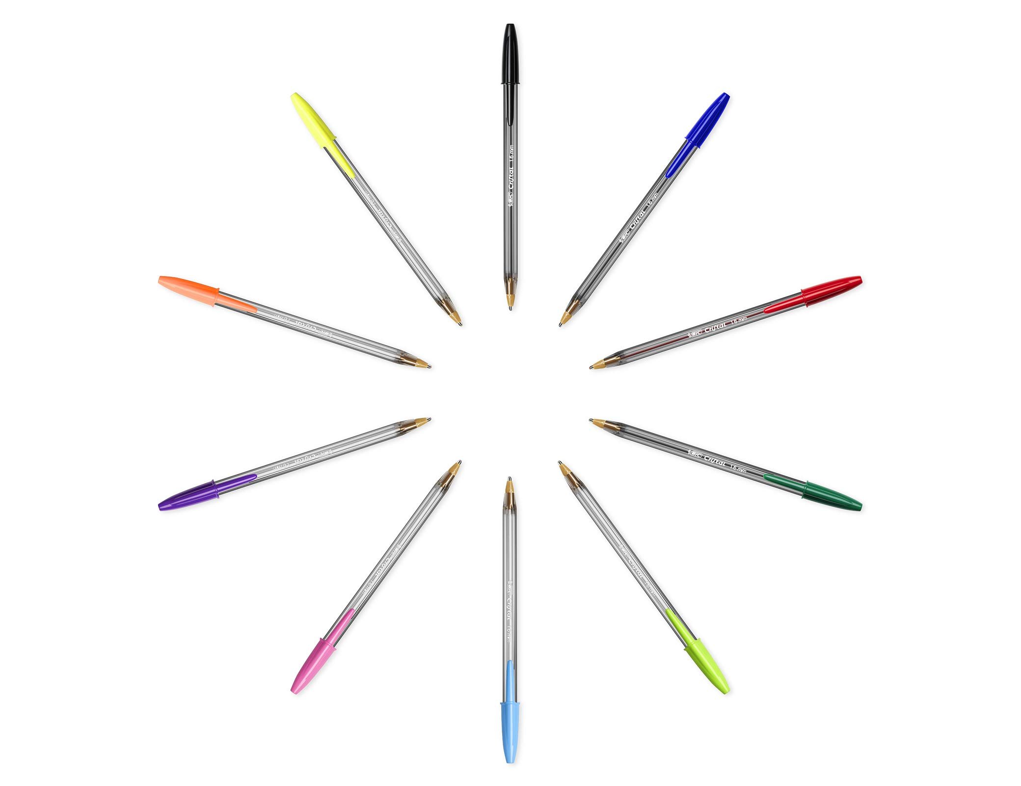 Esferográfica Bic Cristal Large Fashion - Caixas de 20 Unidades, Cores Sortidas ( Imagem 5 de 6 ) - Preview