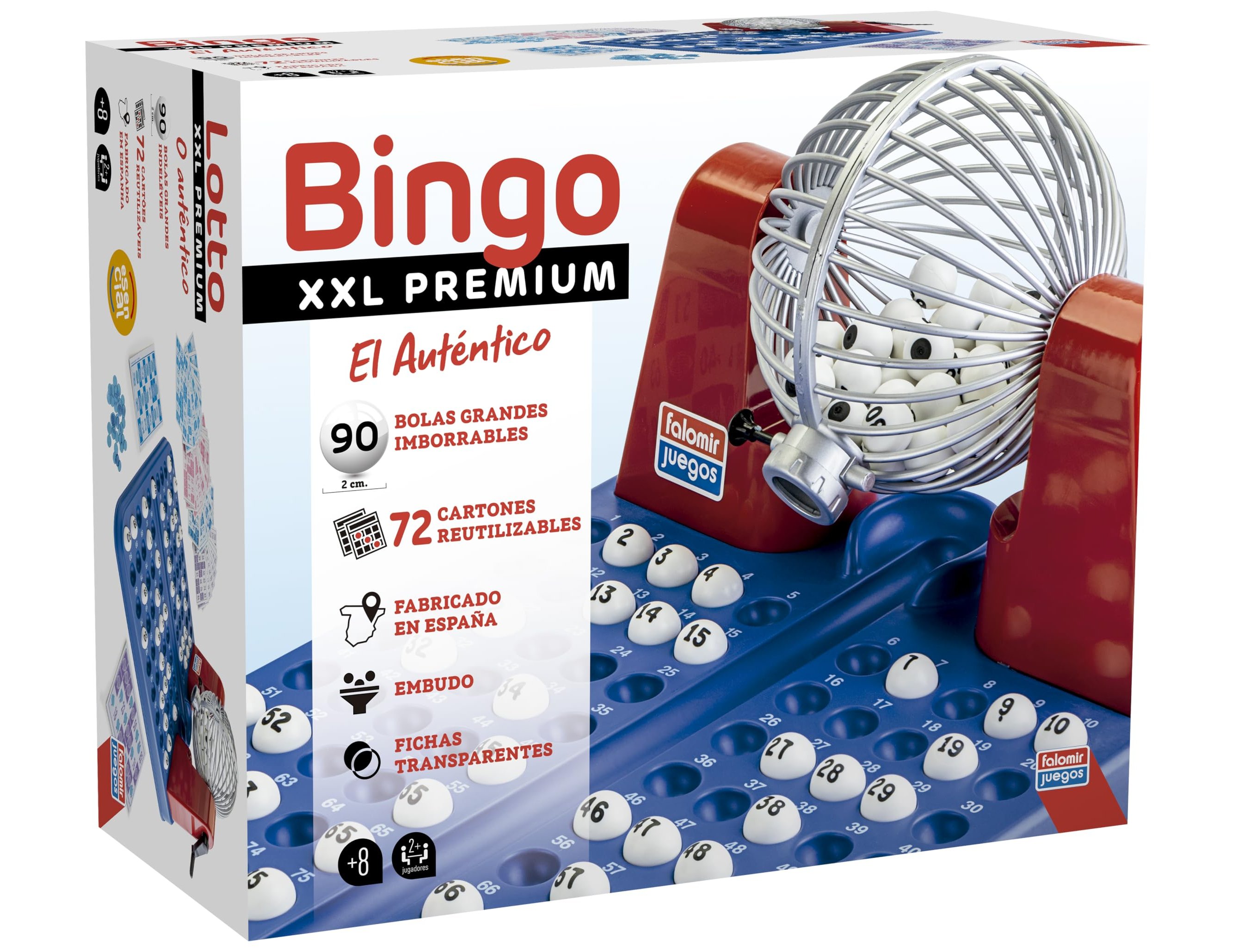Jogo falomir de mesa bingo xxl premium ( Imagem 3 de 5 ) - Preview