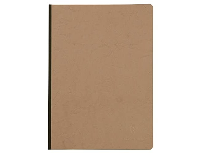 Caderno clairefontaine capa cartolina din a4 quadriculado 5 mm 96 folhas cor kraft ( Imagem 3 de 8 ) - Preview