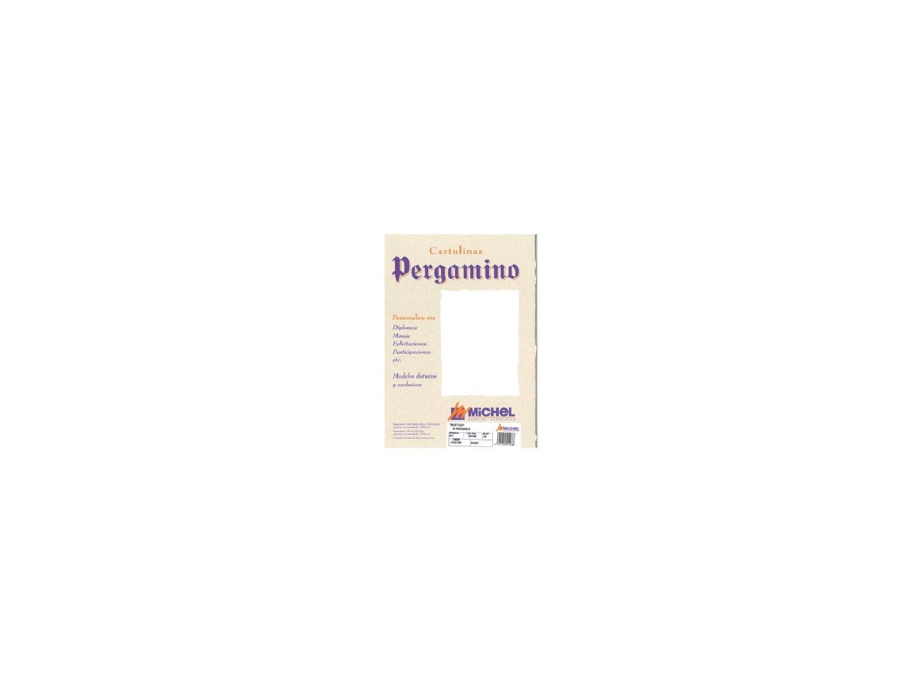 Papel pergaminho din a4 troquelado 200 gr cor rustico branco pack de 25 folhas ( Imagem 3 de 3 ) - Preview