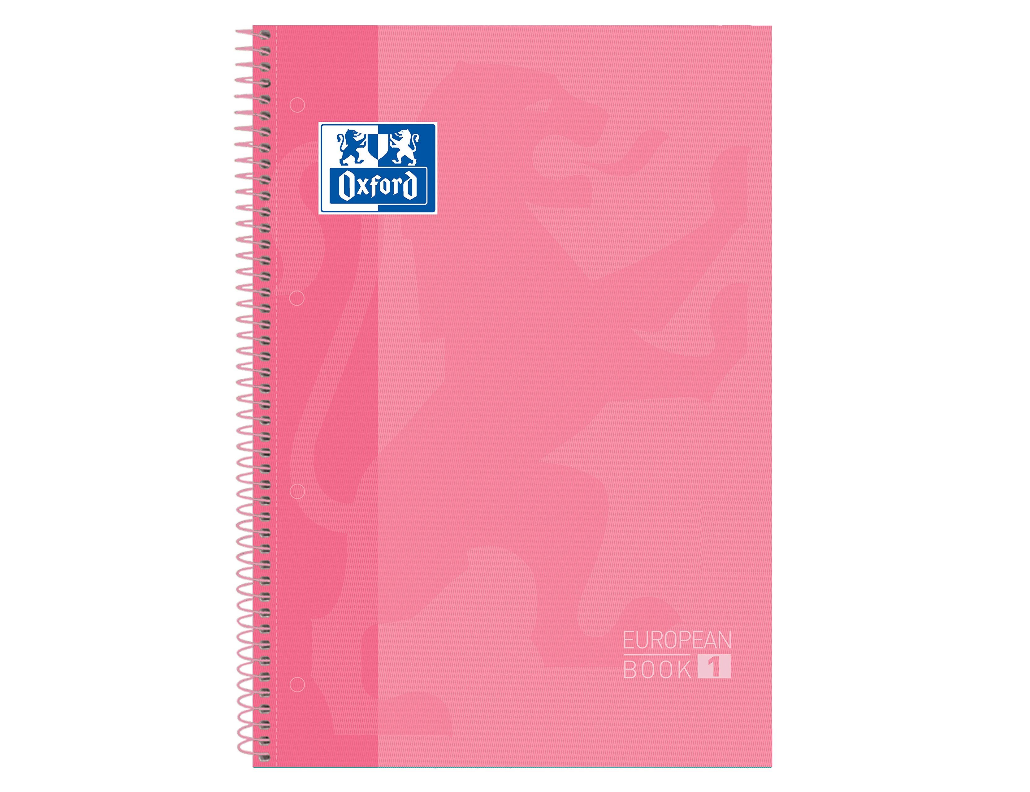 Caderno Espiral Oxford A4 Quadriculado Rosa Doce ( Imagem 4 de 11 ) - Preview