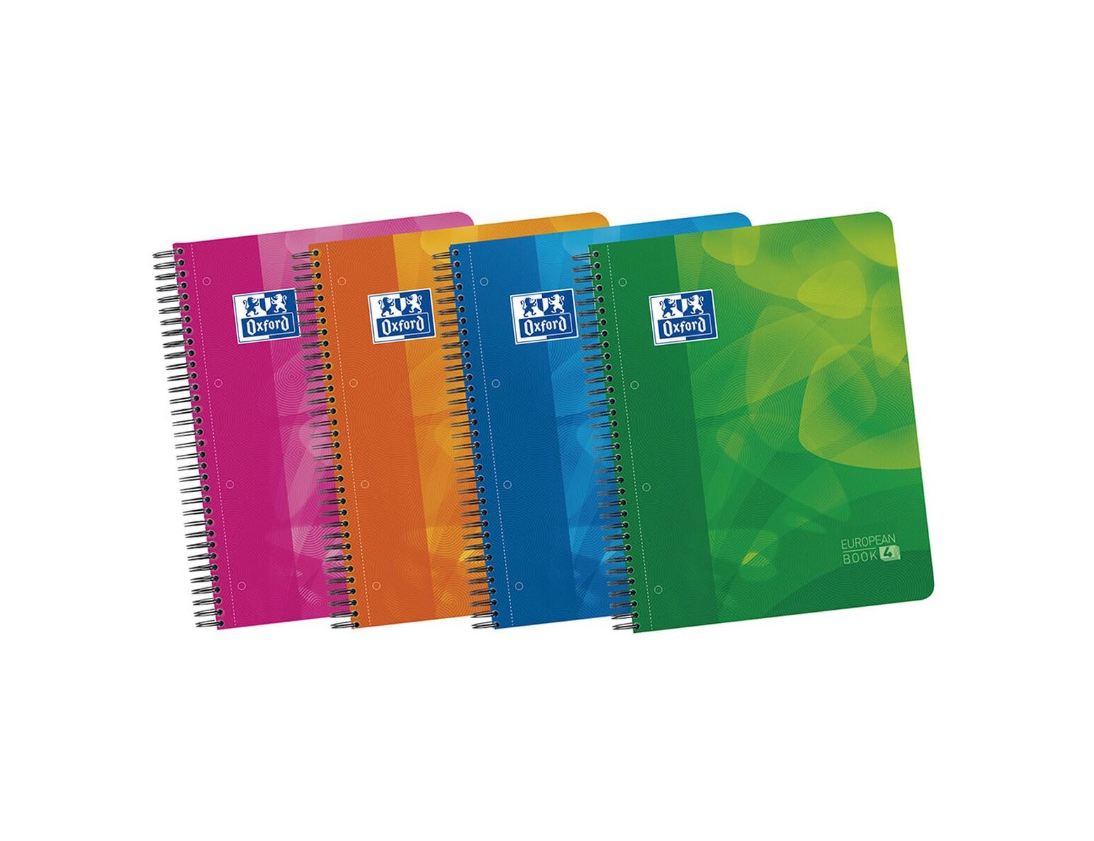 Caderno A4 Capa Pp Espiral Oxford C/Divisorias Extraiveis Quadriculado 120Fl 90G Sortido 400027277  ( Imagem 5 de 6 ) - Preview
