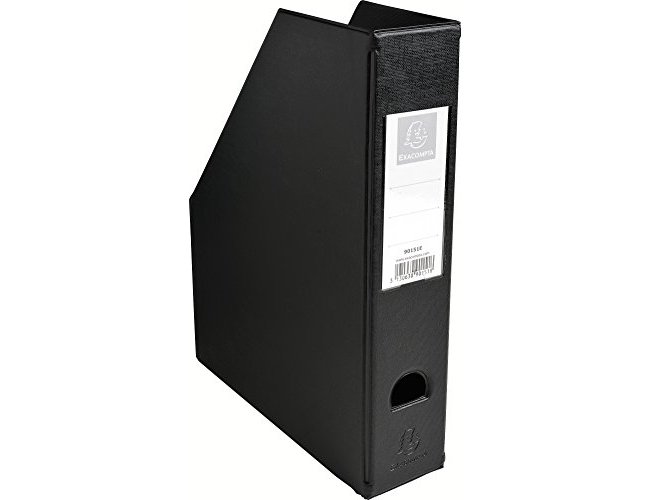 Porta revistas exacompta pvc lombada 70mm cor preto 230x310x70 mm ( Imagem 3 de 4 ) - Preview