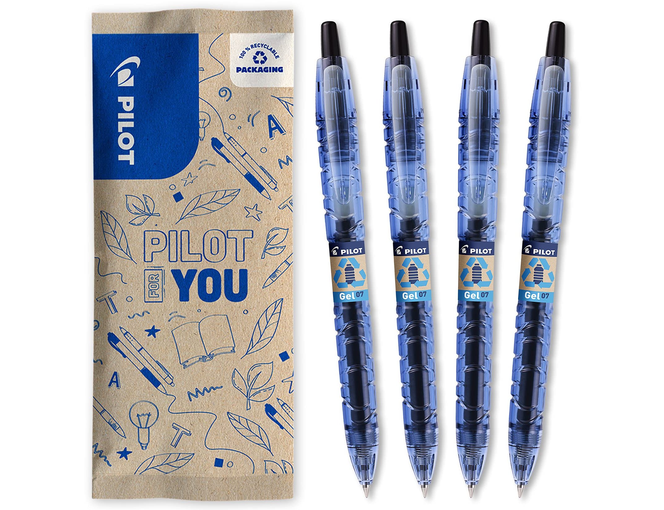Esferografica pilot gel b2p preto (10 unidades) ( Imagem 3 de 4 ) - Preview