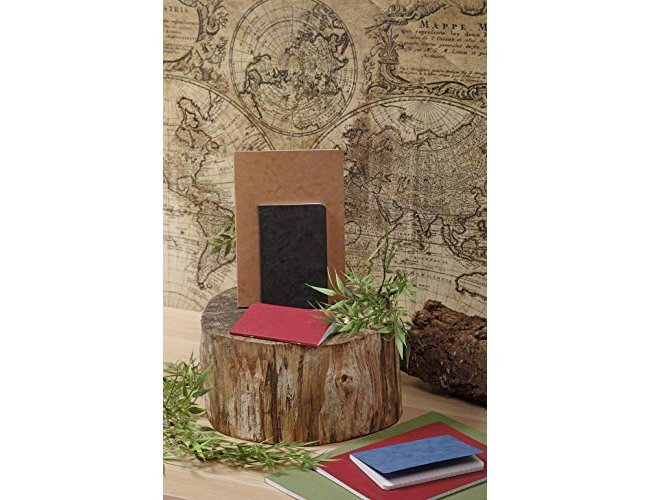 Caderno clairefontaine capa cartolina din a4 liso 96 folhas cor havana ( Imagem 4 de 8 ) - Preview