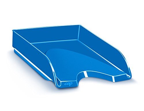 Tabuleiro de secretaria cep plastico azul 257x348x66 mm ( Imagem 3 de 5 ) - Preview