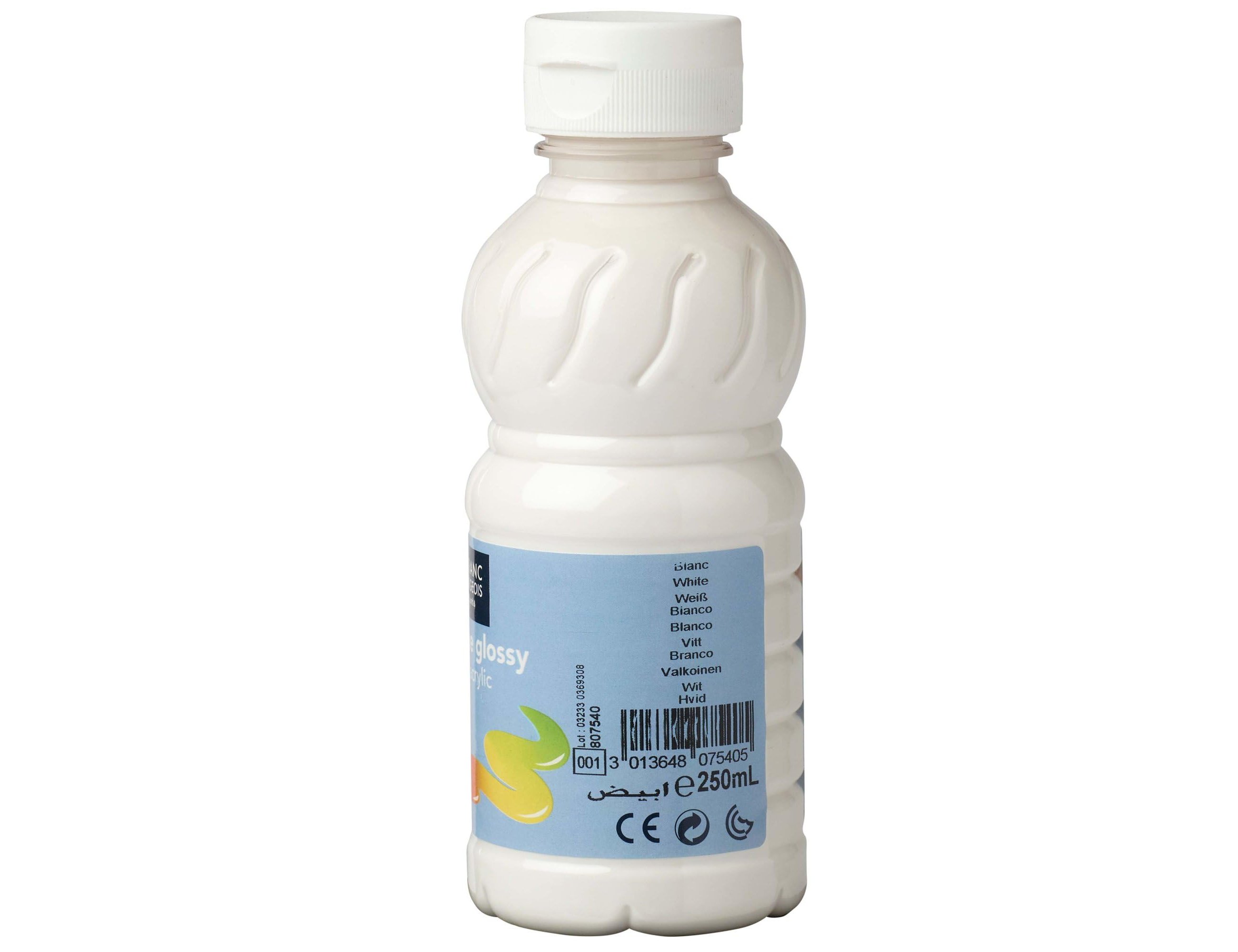 Pintura acrilica l&b brilho branco boiao de 250 ml ( Imagem 3 de 7 ) - Preview