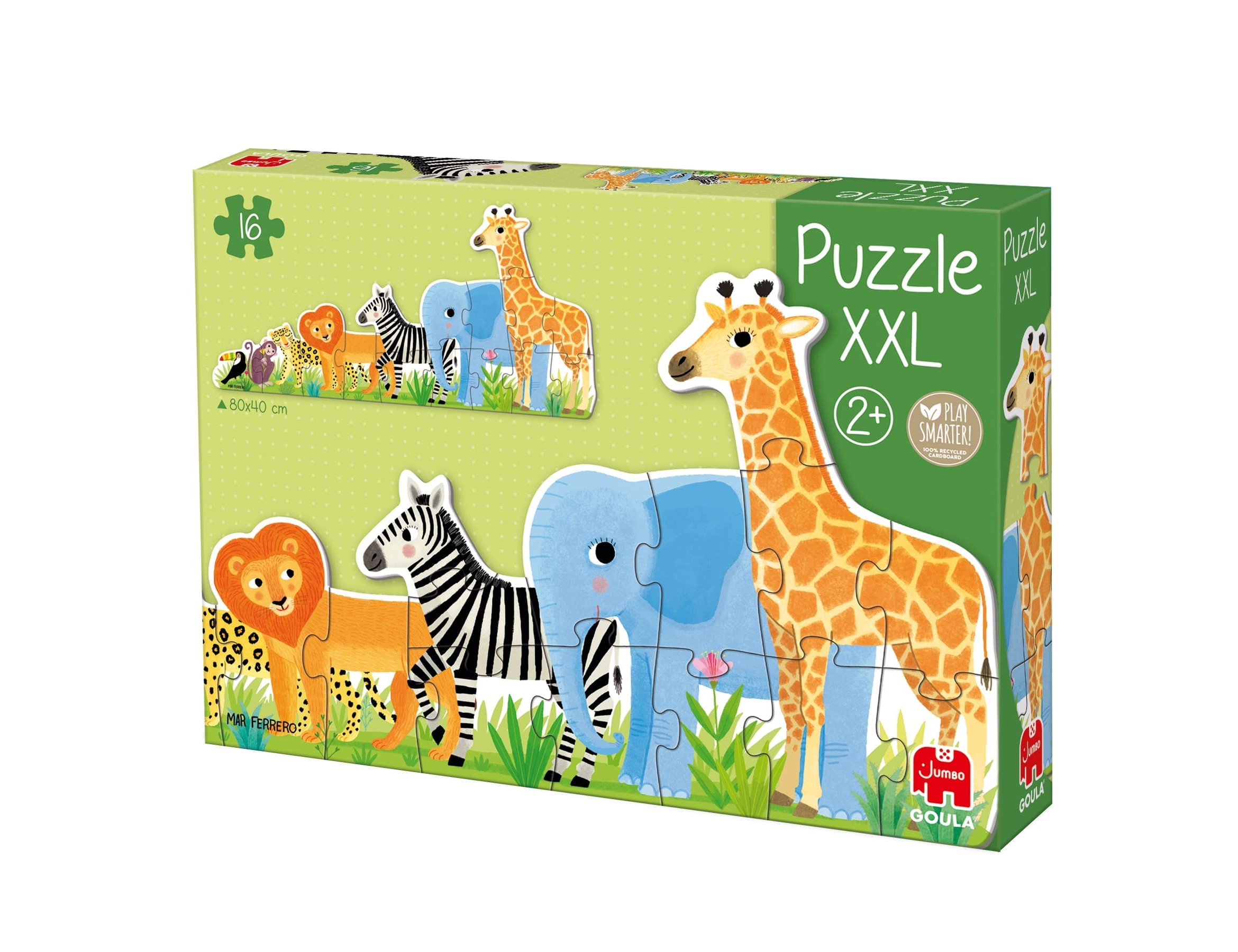 Puzzle Goula XXL - Selva 16 Peças ( Imagem 3 de 8 ) - Preview