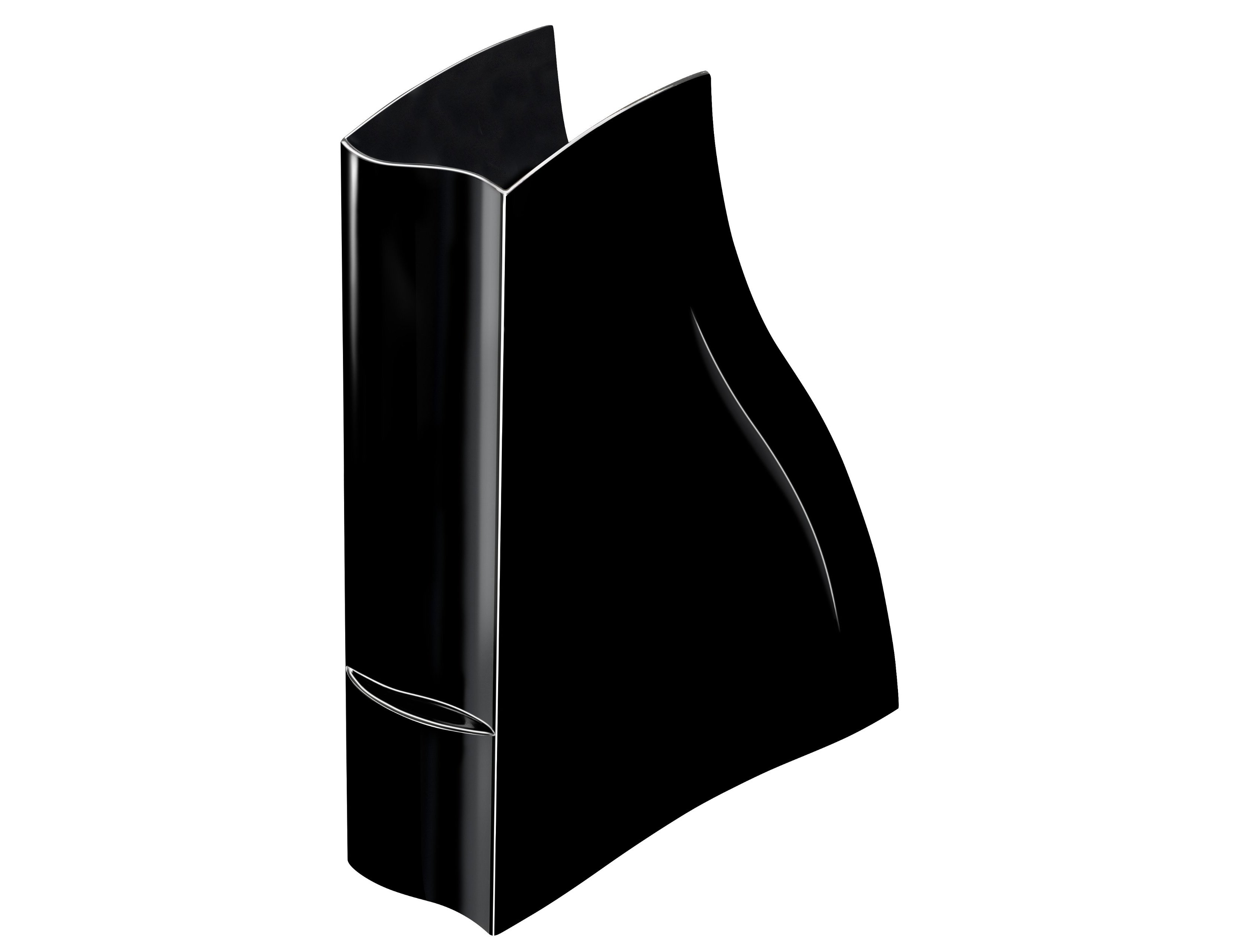 Porta revistas cep isis plastico preto ( Imagem 3 de 5 ) - Preview
