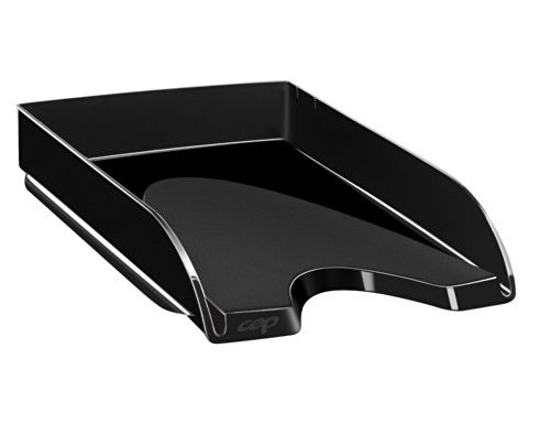 Tabuleiro de Secretaria Cep em Plástico Preto - Spririt Apaidasa 351x260x69mm ( Imagem 3 de 3 ) - Preview