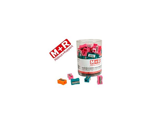 Apara lapis m+r 304 plastico rectangular um uso cores sortidas ( Imagem 3 de 3 ) - Preview