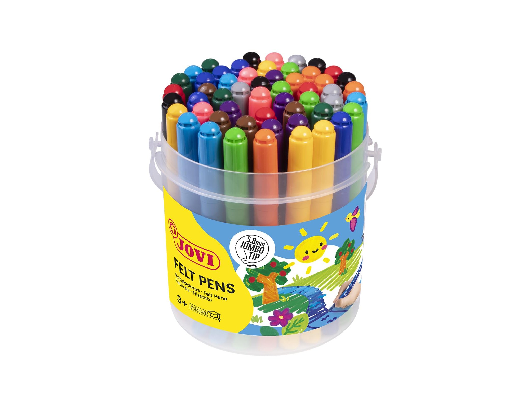 48-marker jar with thick tip ( Imagem 3 de 8 ) - Preview