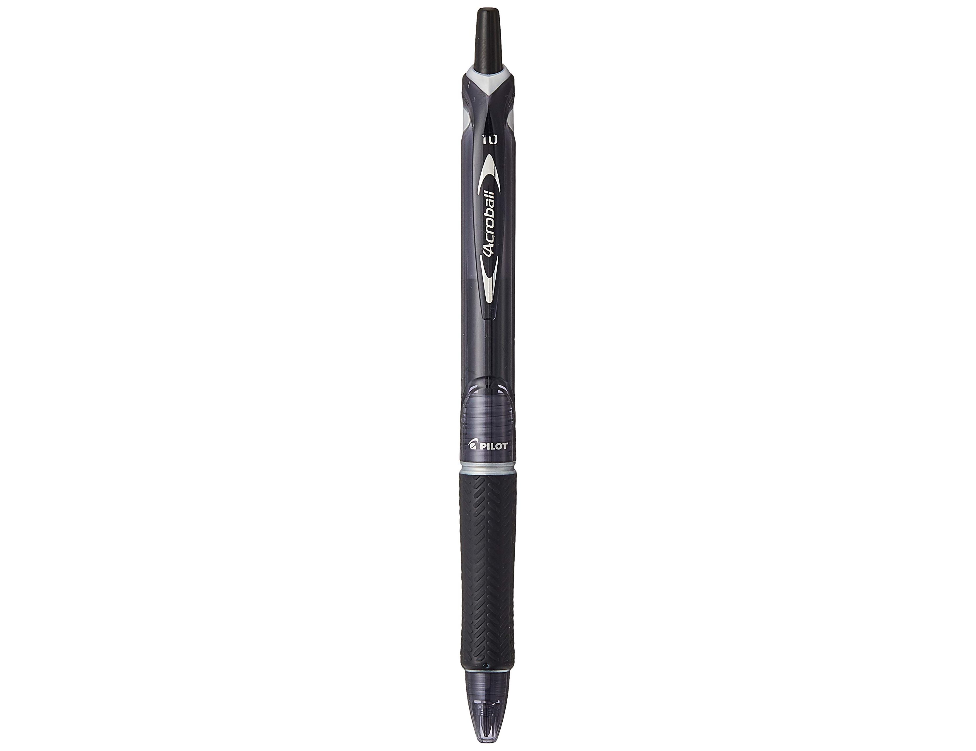 Esferografica pilot acroball preto tinta oleo ponta de esfera de 1,0mm retratil (10 unidades) ( Imagem 3 de 3 ) - Preview