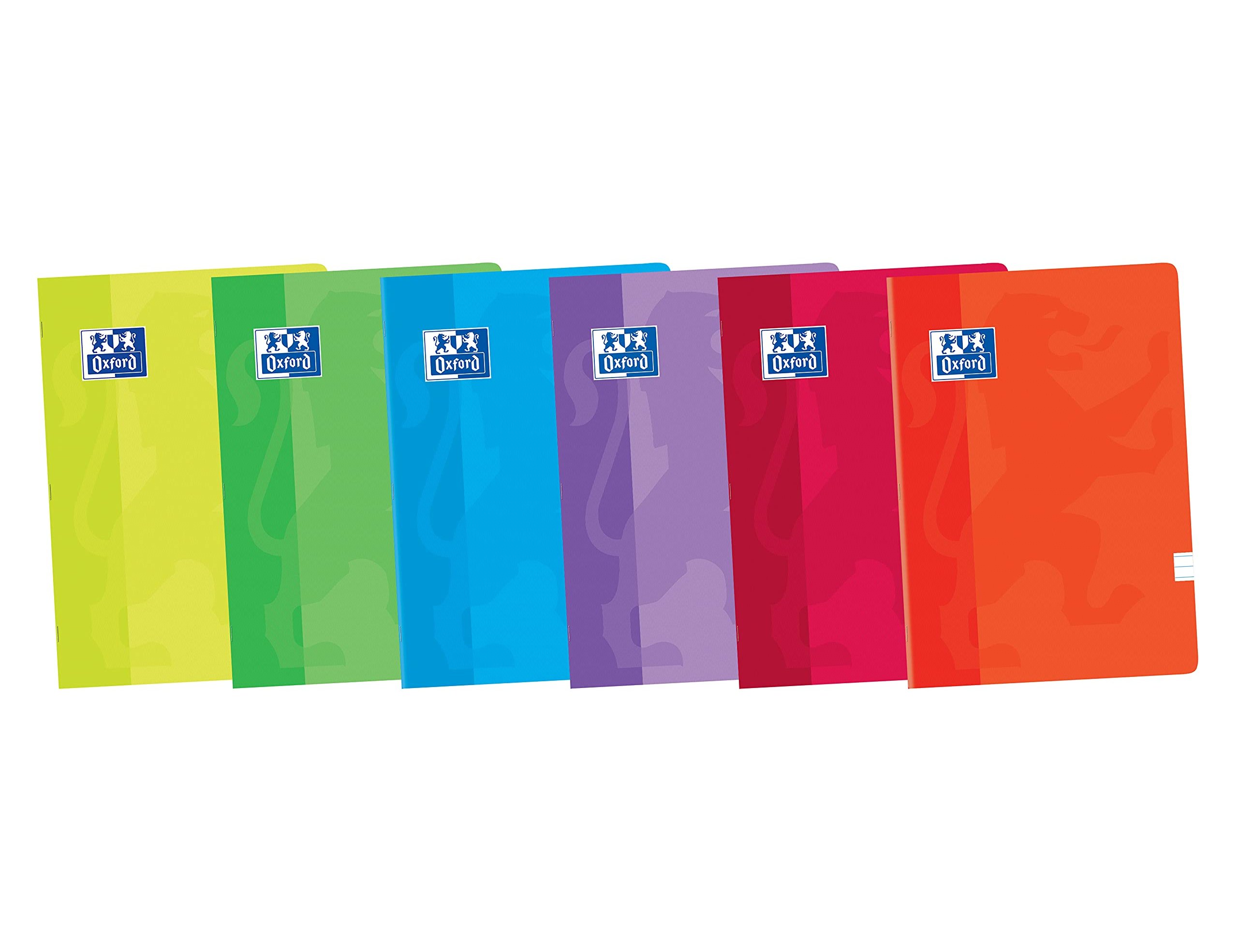 Caderno escolar oxford 80 folhas din a4 1 pautado (10 unidades) ( Imagem 3 de 10 ) - Preview