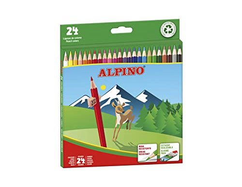 Lapis de cores alpino tri estojo de 24 cores sortidas ( Imagem 3 de 4 ) - Preview