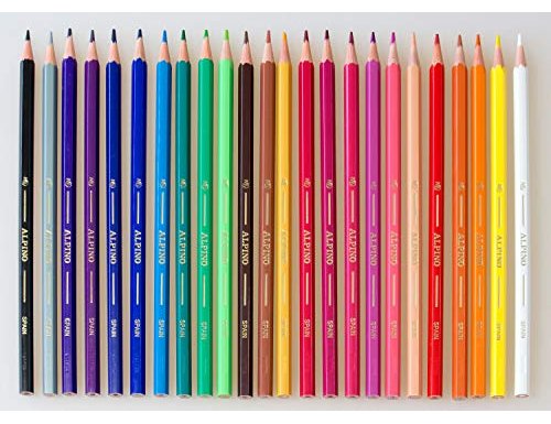 Lapis de cores alpino tri estojo de 24 cores sortidas ( Imagem 4 de 4 ) - Preview