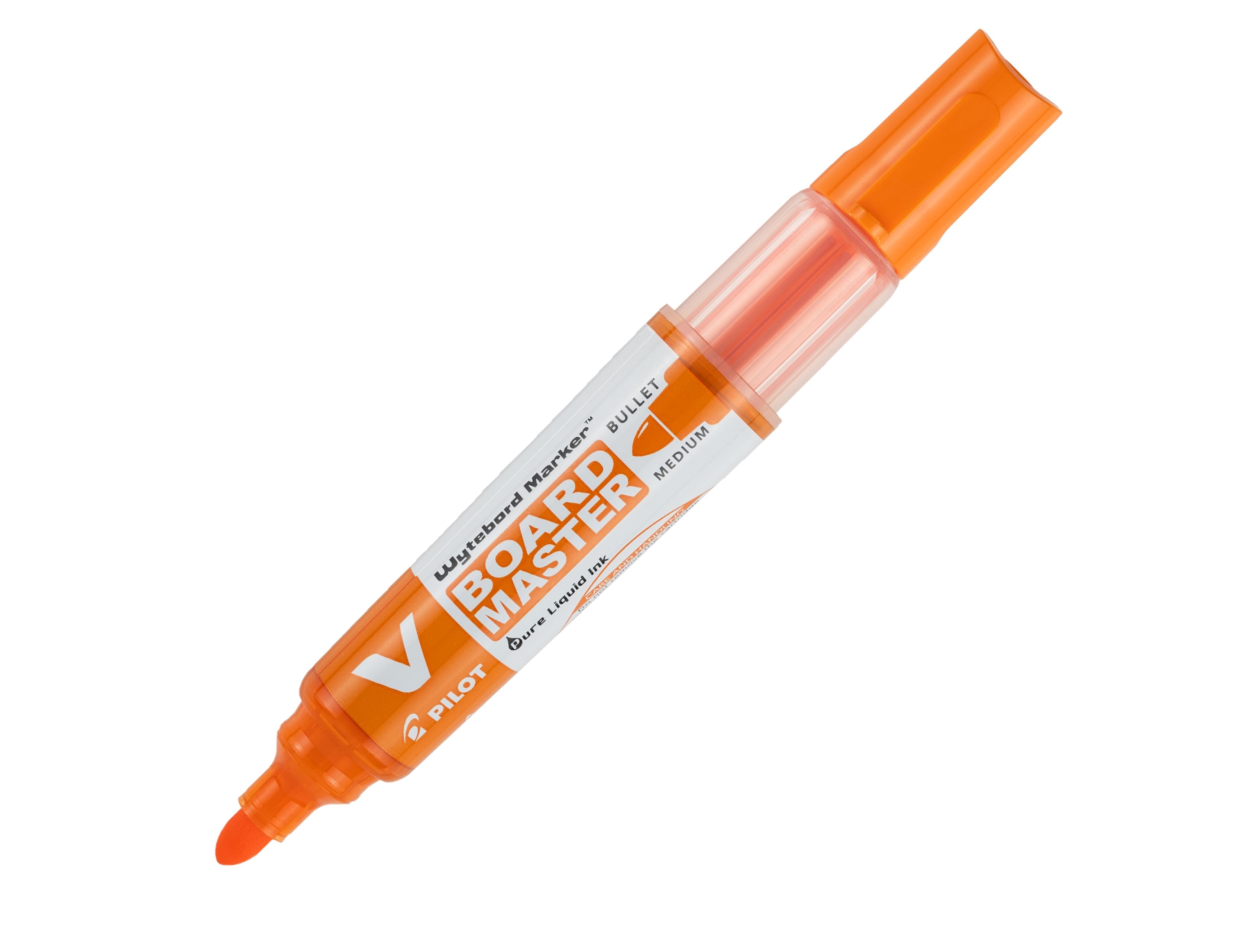 Marcador pilot board master para quadro branco laranja tinta liquida traço 2,3mm ( Imagem 3 de 6 ) - Preview