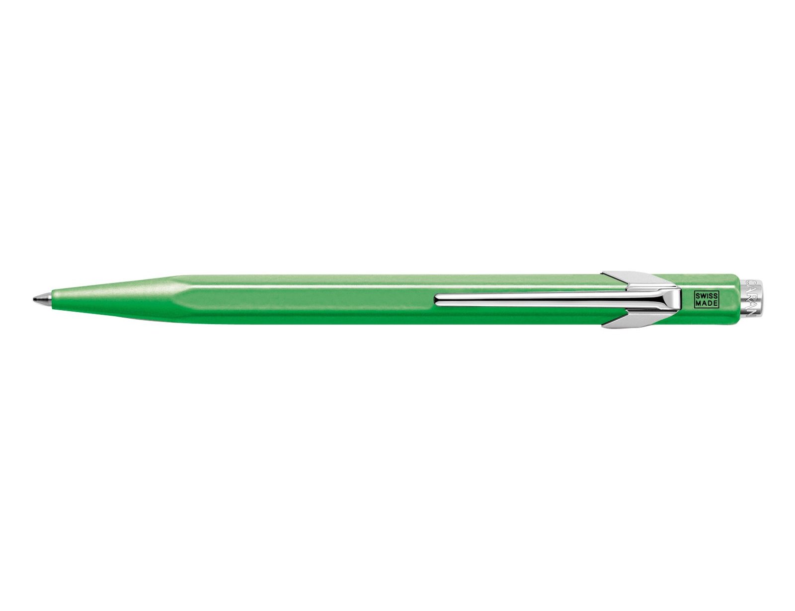 Esferográfica caran d'ache 849 fluo verde limao ponta media ( Imagem 3 de 3 ) - Preview