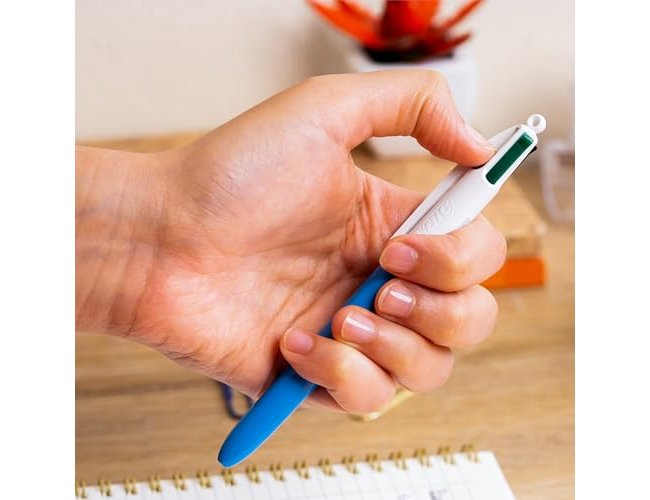 Esferográfica Bic Quatro Cores Fashion Mini ( Imagem 4 de 7 ) - Preview