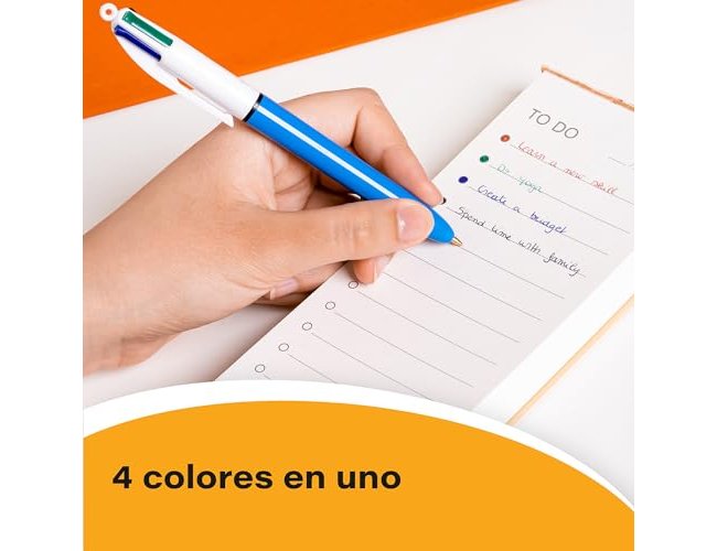 Esferográfica Bic Quatro Cores Fashion Mini ( Imagem 5 de 7 ) - Preview