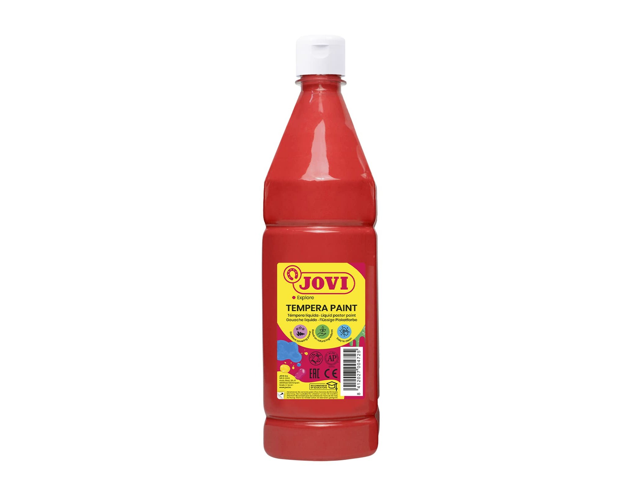 Jovi liquid gouache, 1000 ml, red. ( Imagem 3 de 9 ) - Preview