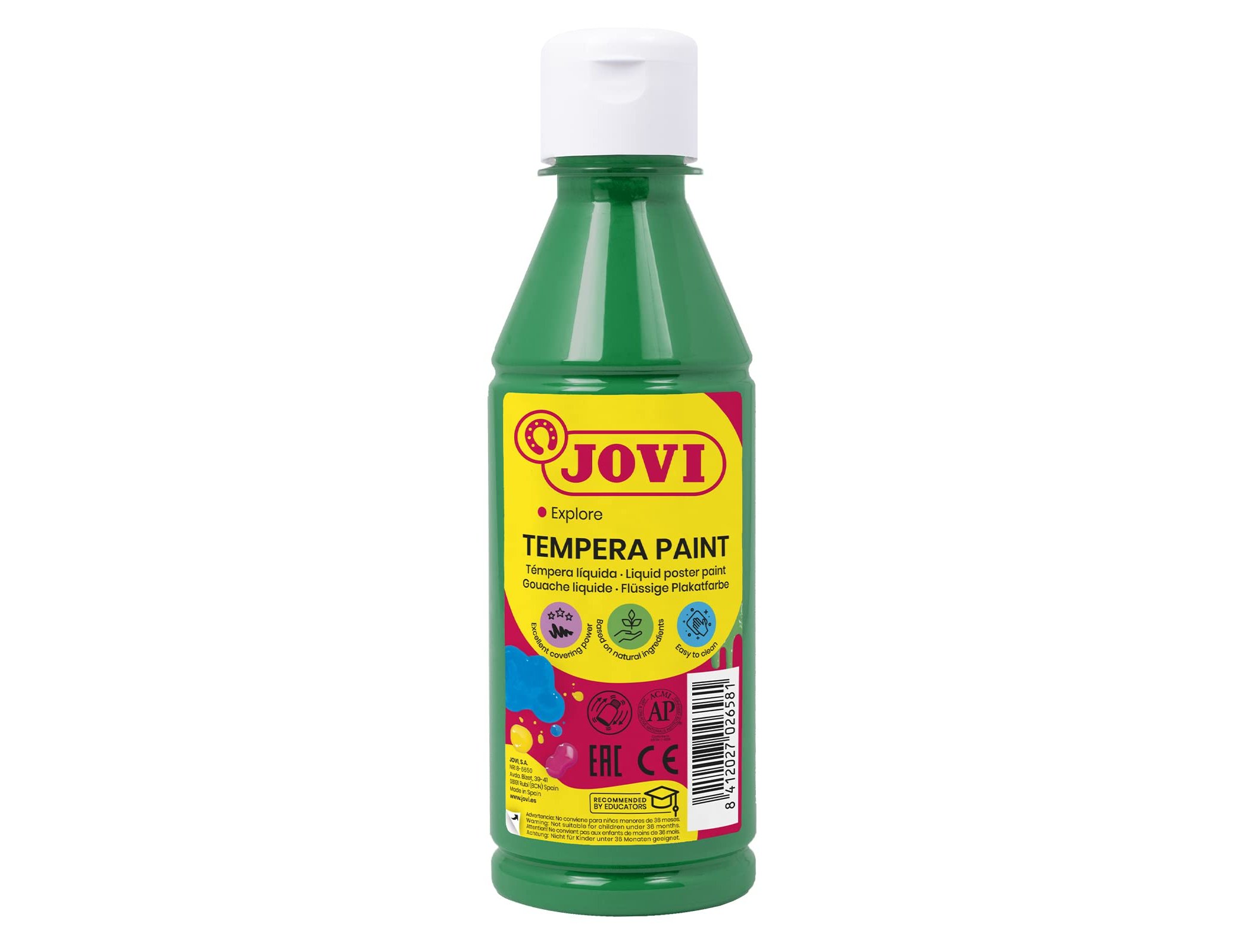 Guache liquido jovi 250 ml -verde escuro ( Imagem 3 de 9 ) - Preview