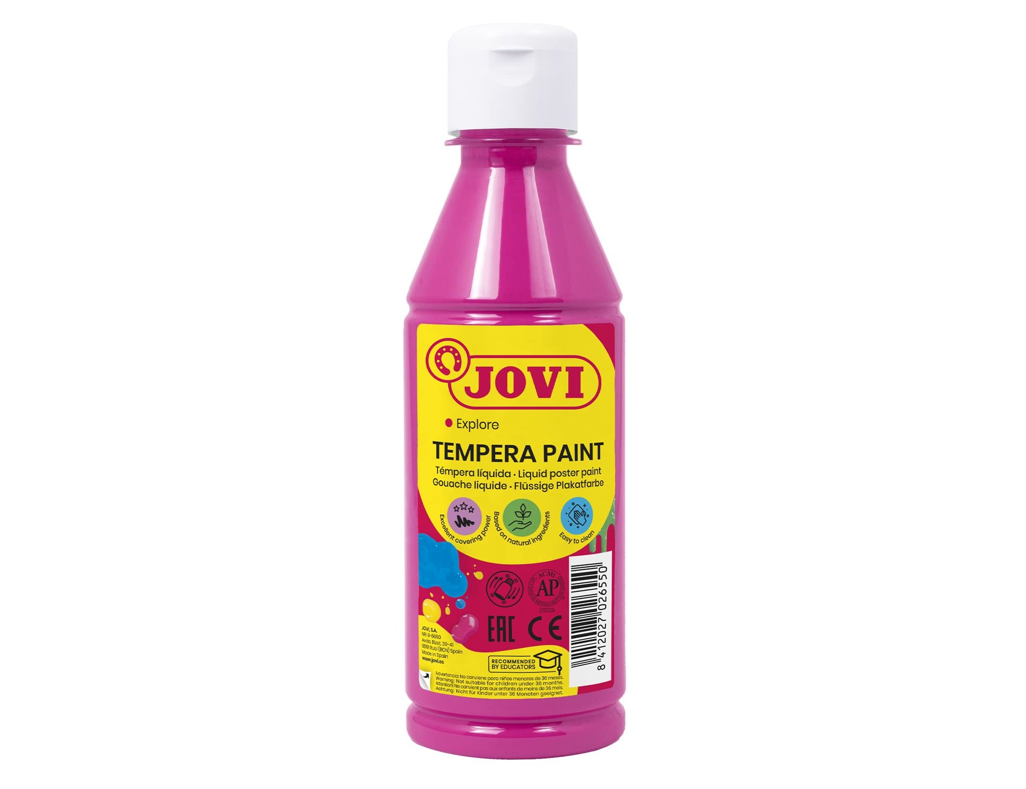 Jovi liquid gouache 250 ml - magenta ( Imagem 3 de 9 ) - Preview