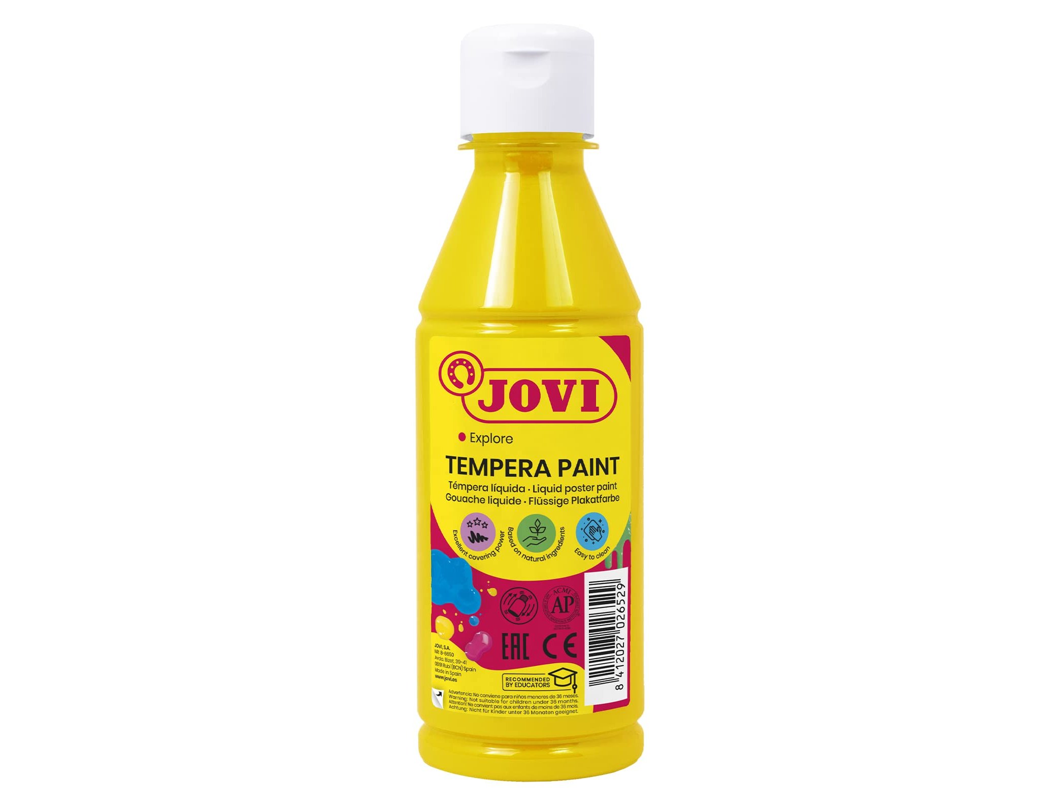 Jovi Liquid Gouache 250 ml - Yellow ( Imagem 3 de 9 ) - Preview