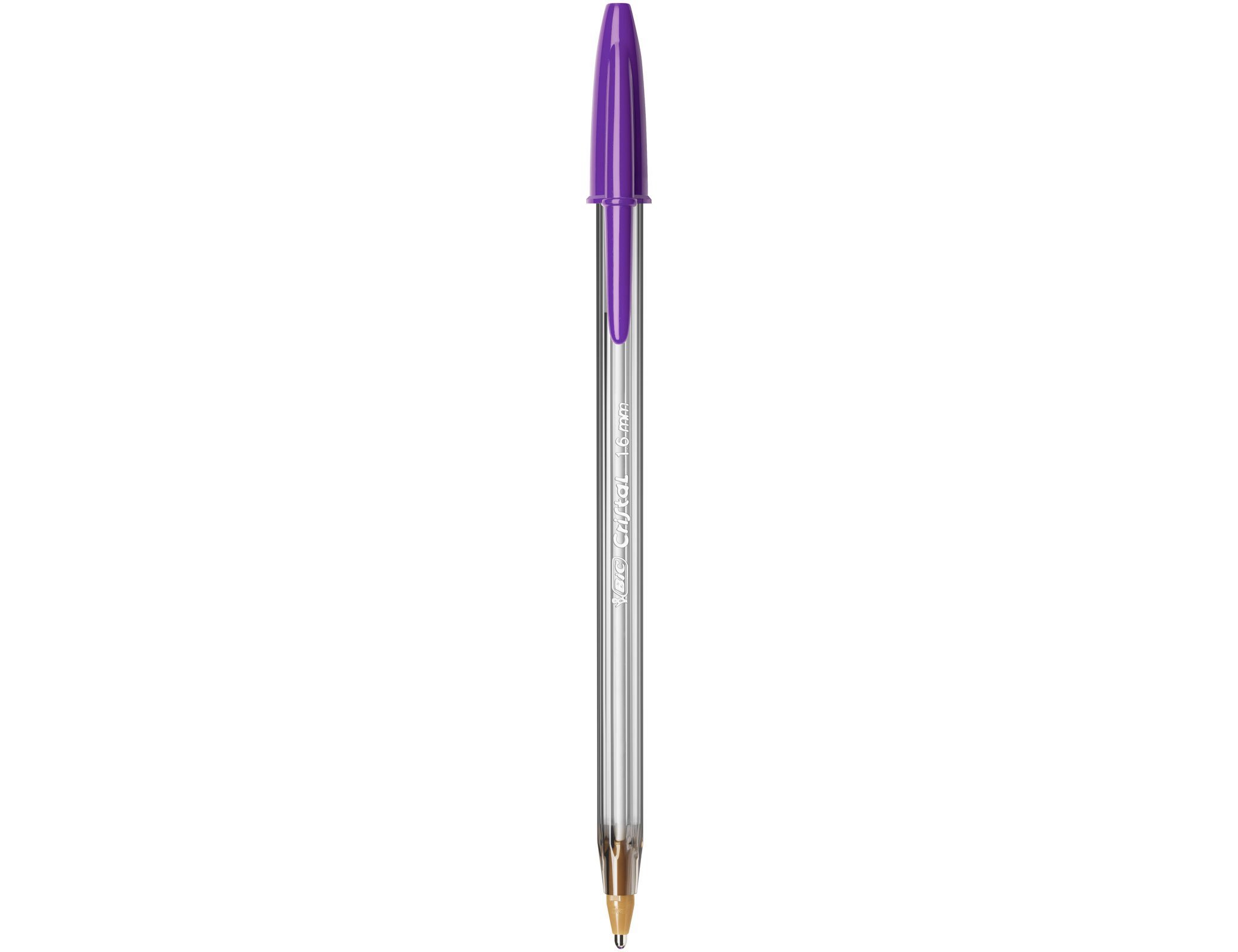 Esferografica bic cristal large fashion roxo ponta 1,6 mm (20 unidades) ( Imagem 5 de 8 ) - Preview