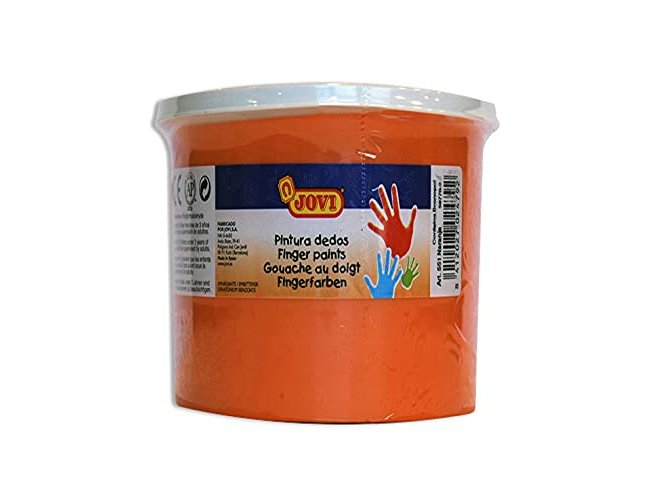 Estojo jovi pintura a dedos 125 ml laranja ( Imagem 3 de 3 ) - Preview