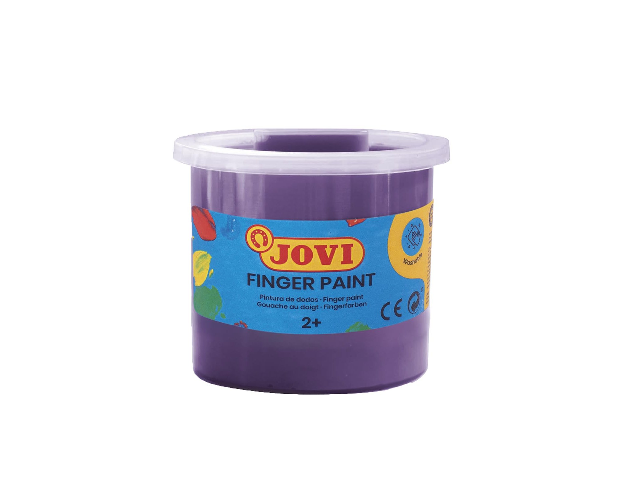 Estojo jovi pintura a dedos 125 ml violeta ( Imagem 3 de 7 ) - Preview